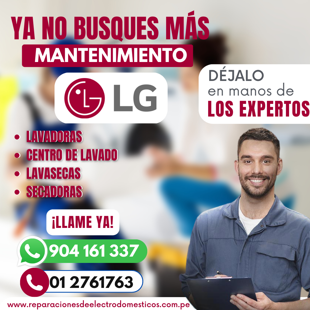 L.a.v.a.d.o.r.a.s LG TROMM Reparación 904161337 -Zarate - 3 L.a.v.a.d.o.r.a.s LG TROMM Reparación 904161337 -Zarate - 3